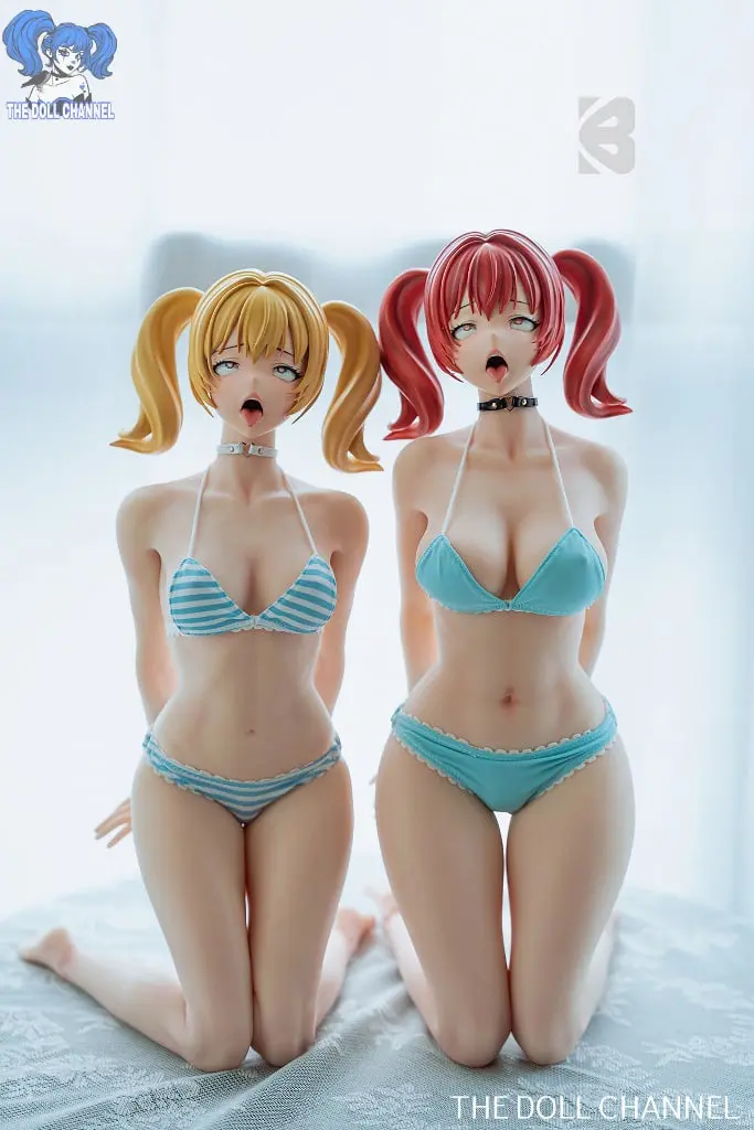 BC Doll Silicone Body + Polyurethane Head 60 cm B/E cup Nana / Lulu - Image 12
