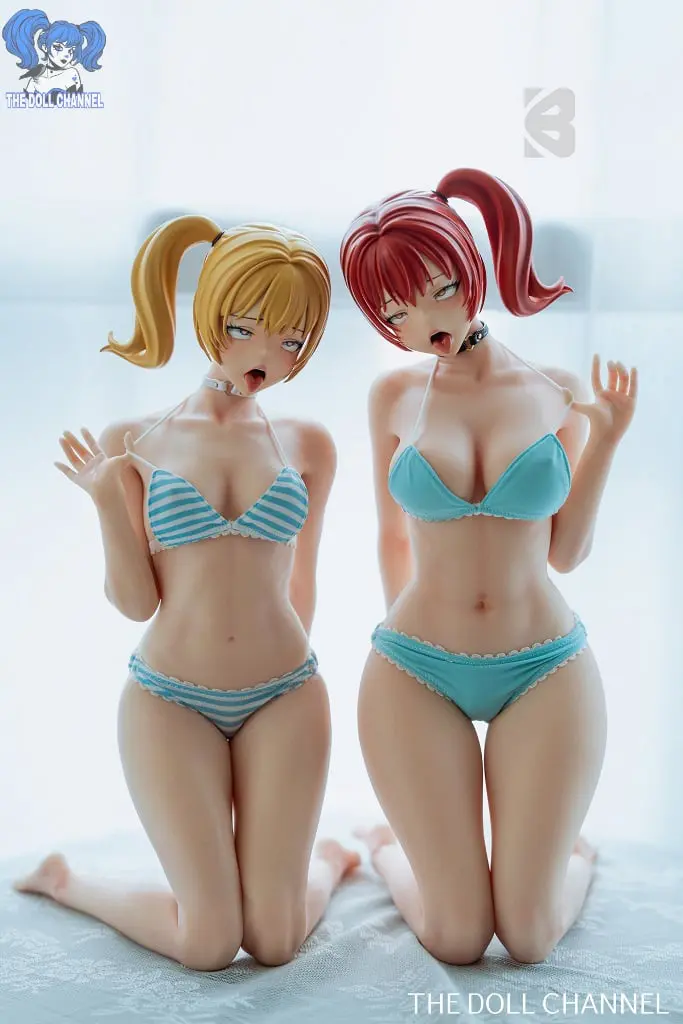 BC Doll Silicone Body + Polyurethane Head 60 cm B/E cup Nana / Lulu - Image 13