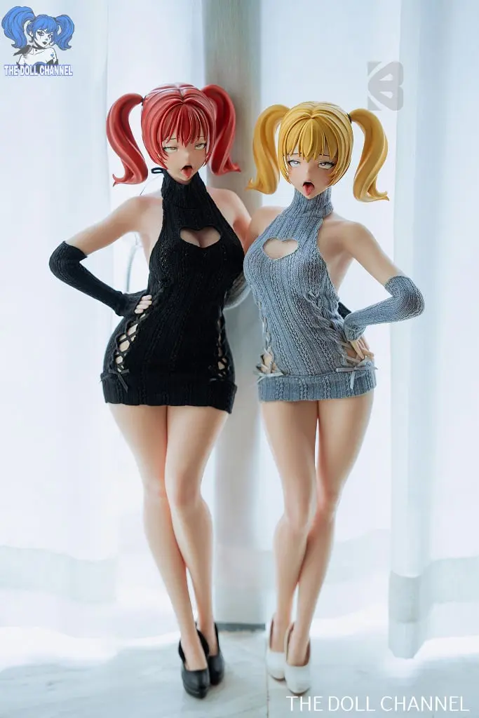 BC Doll Silicone Body + Polyurethane Head 60 cm B/E cup Nana / Lulu - Image 31