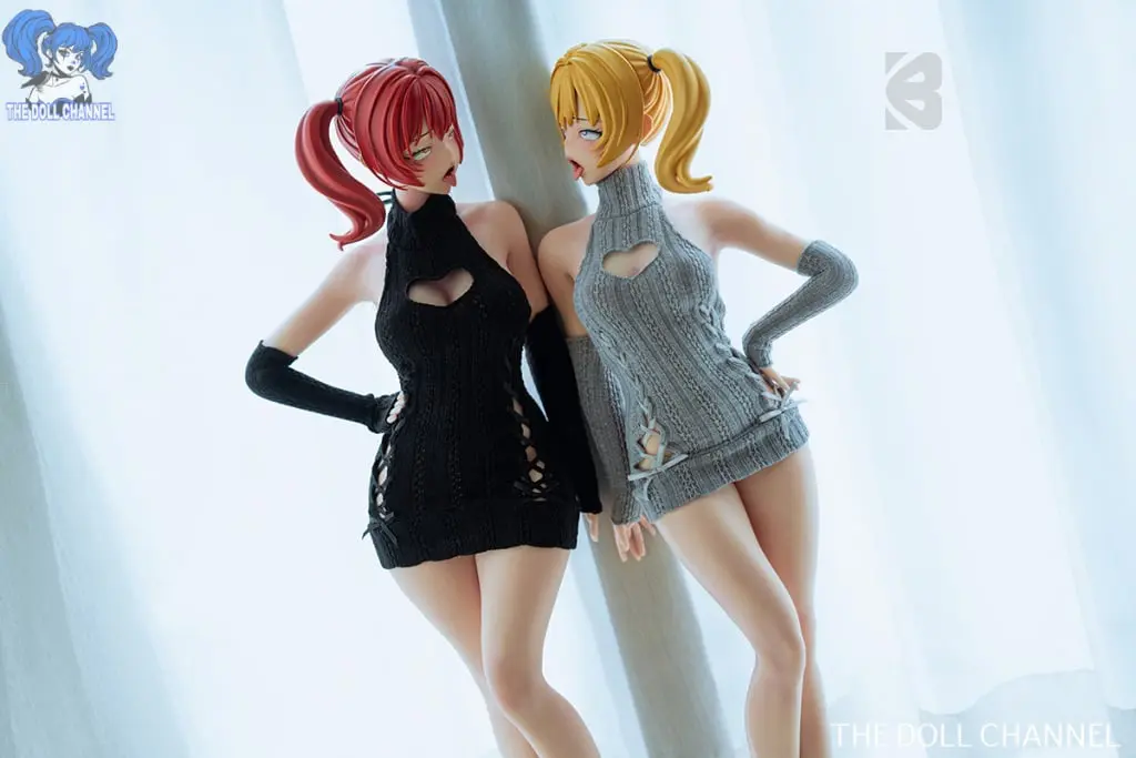 BC Doll Silicone Body + Polyurethane Head 60 cm B/E cup Nana / Lulu - Image 32