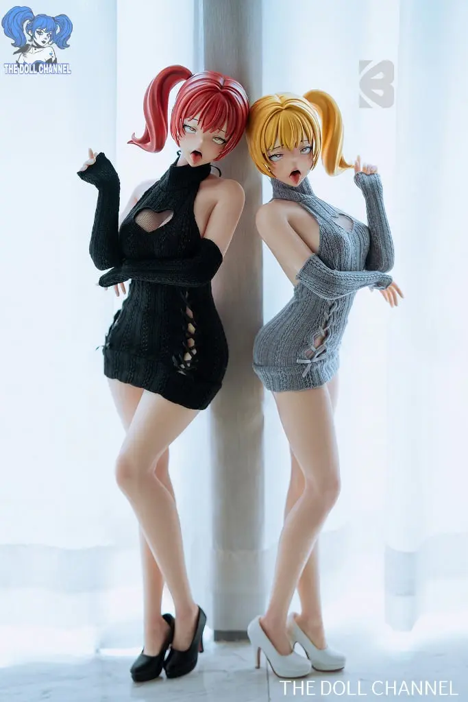 BC Doll Silicone Body + Polyurethane Head 60 cm B/E cup Nana / Lulu - Image 2