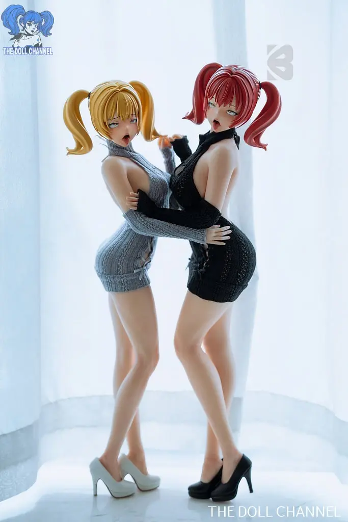 BC Doll Silicone Body + Polyurethane Head 60 cm B/E cup Nana / Lulu - Image 4