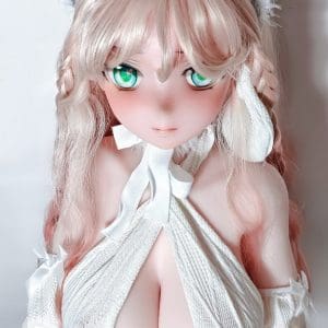Elsa Babe Doll 140 CM Platinum Silicone Sex Doll AHR016 Nakano Kasumi