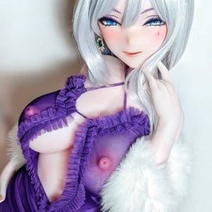 Elsa Babe Doll 151 CM Platinum Silicone Sex Doll AHR024 Mayashiro Chiharu