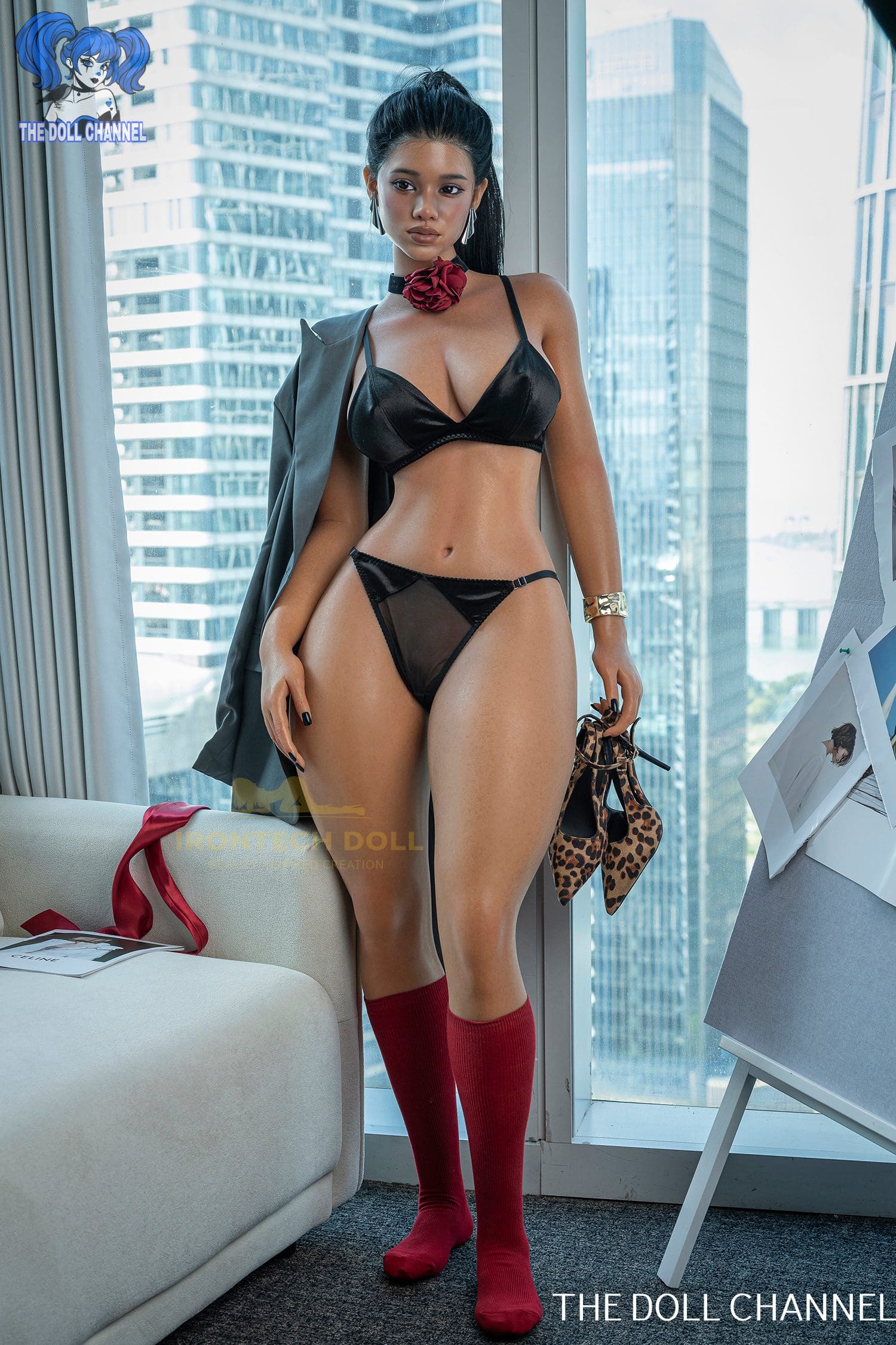 Irontech Doll Silicone 164cm S55 ROS MAX Tyra Dark Tanned - Image 30