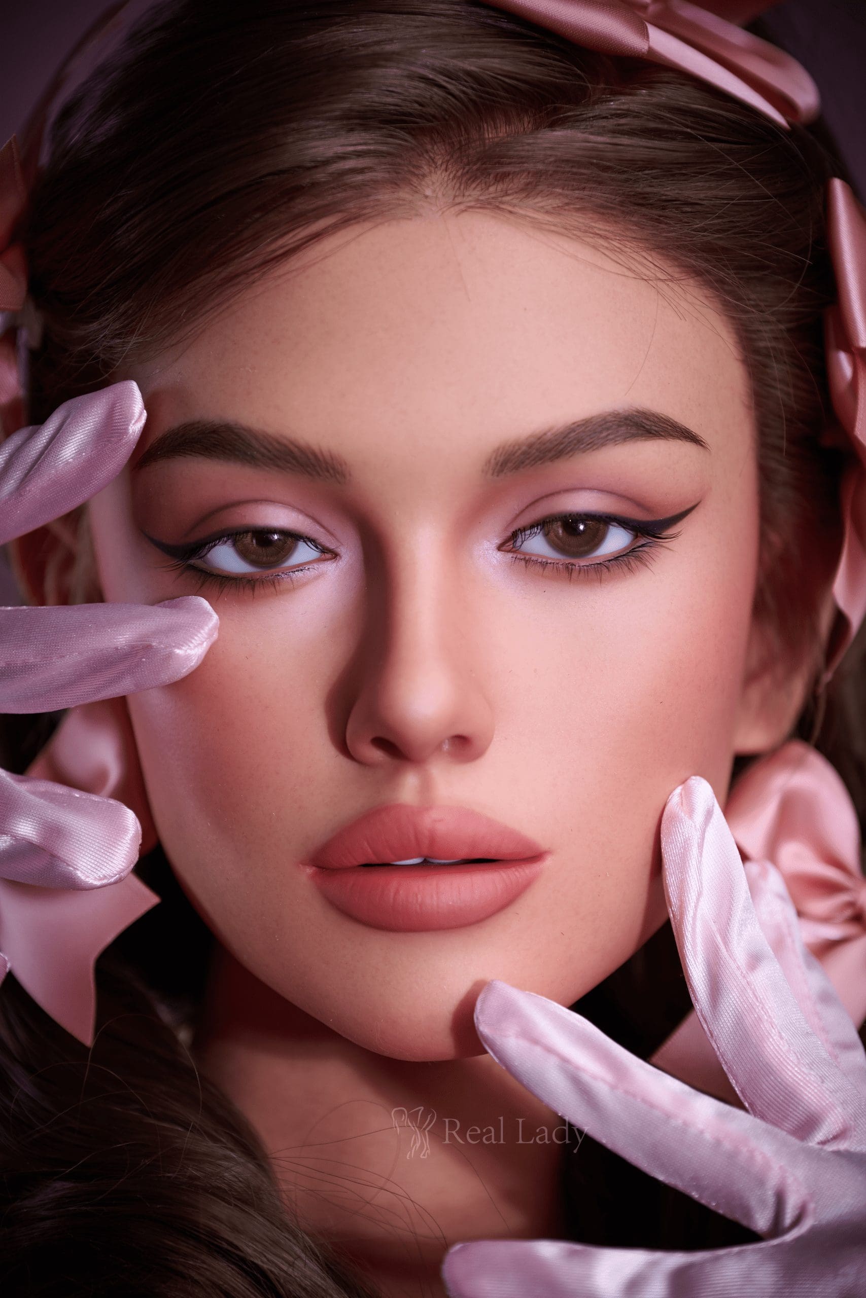 Real Lady 168 Cm Silicone Sex Doll Head R4 Celeste Honey Bronze - Image 6
