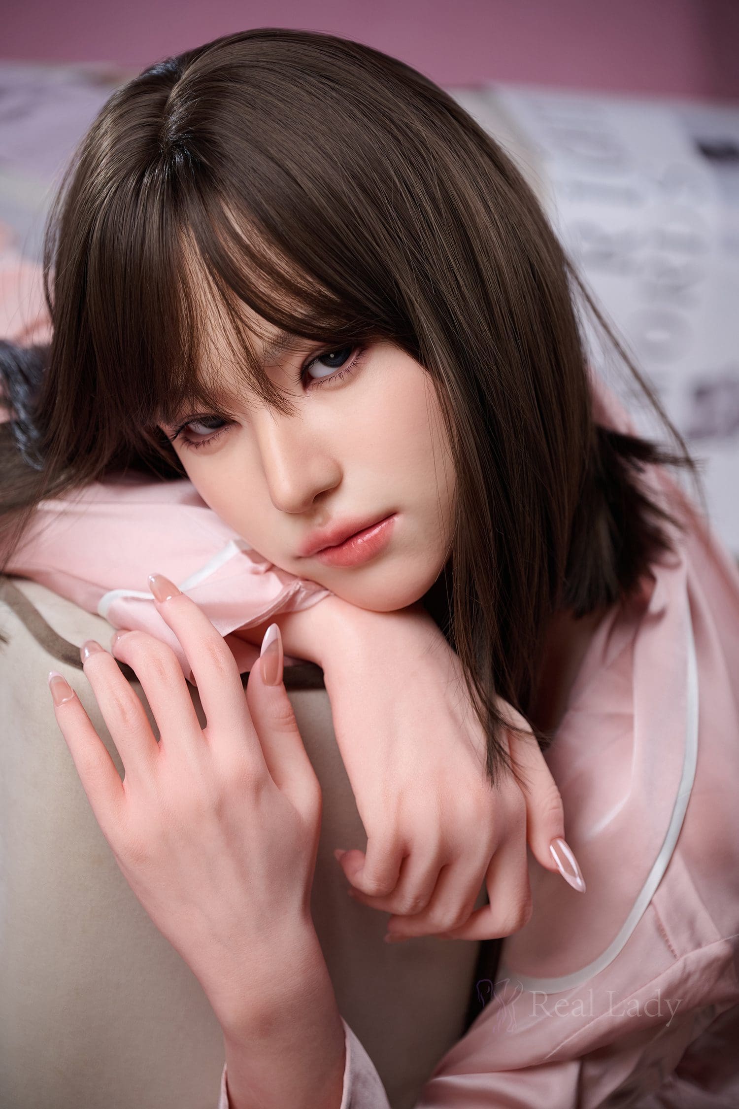 Real Lady 150 Cm Silicone Sex Doll Head R10 ROS Viki - Image 11