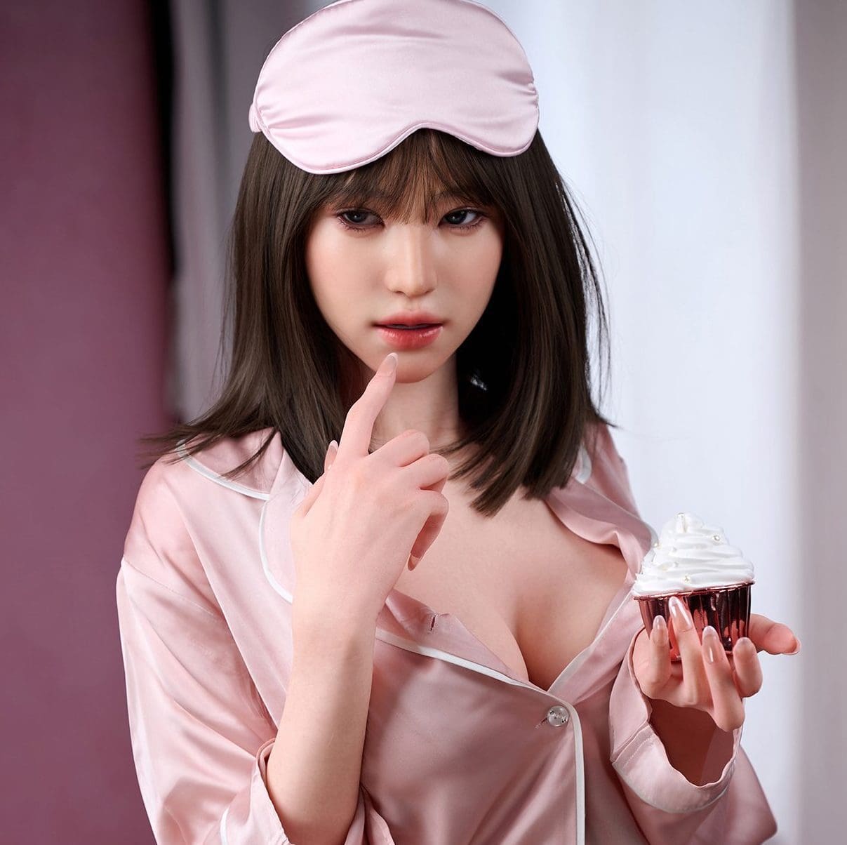 Real Lady 150 Cm Silicone Sex Doll Head R10 ROS Viki