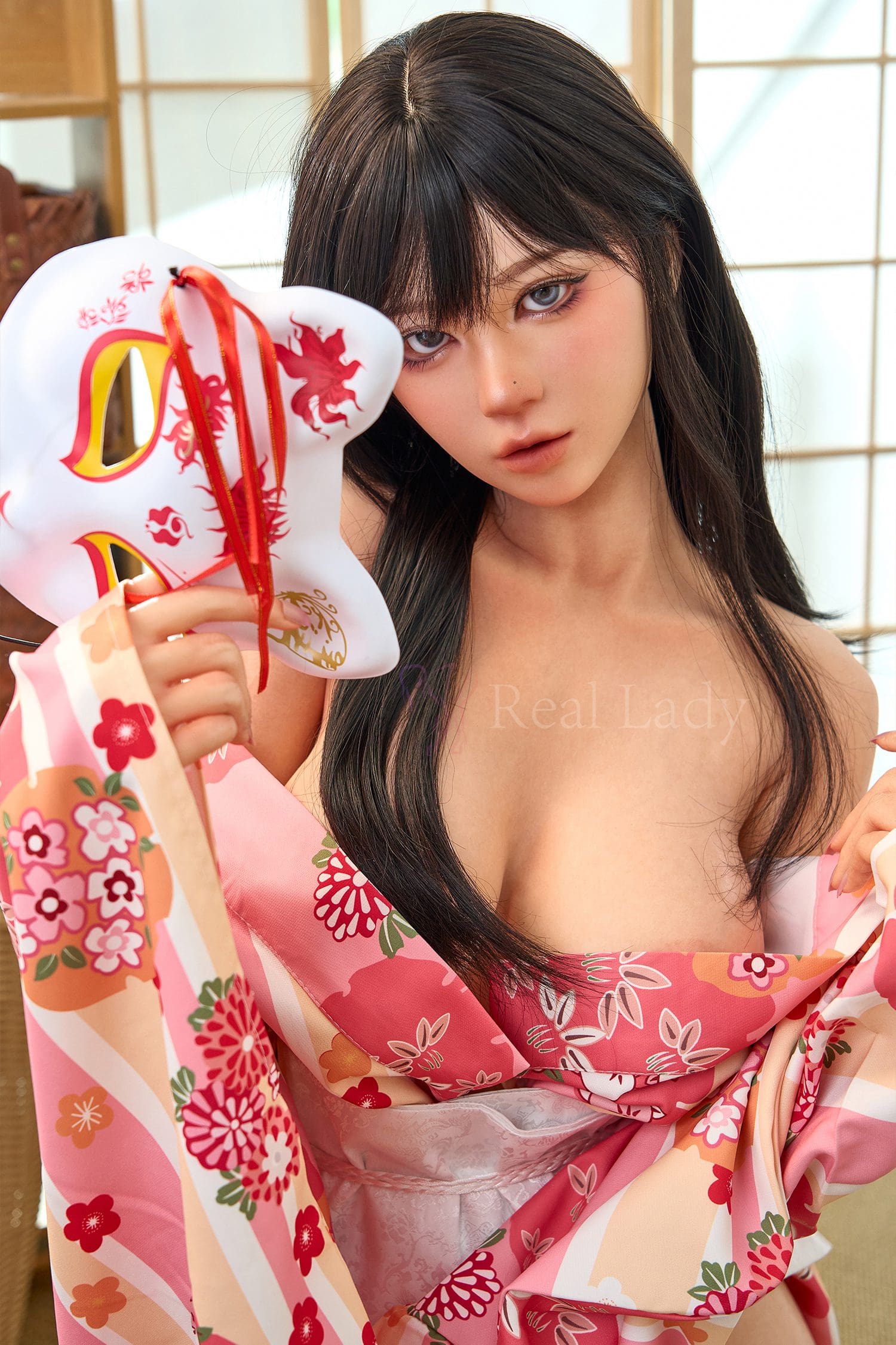 Real Lady 150 Cm Silicone Sex Doll Head R6 Kagura Silky Cream - Image 12