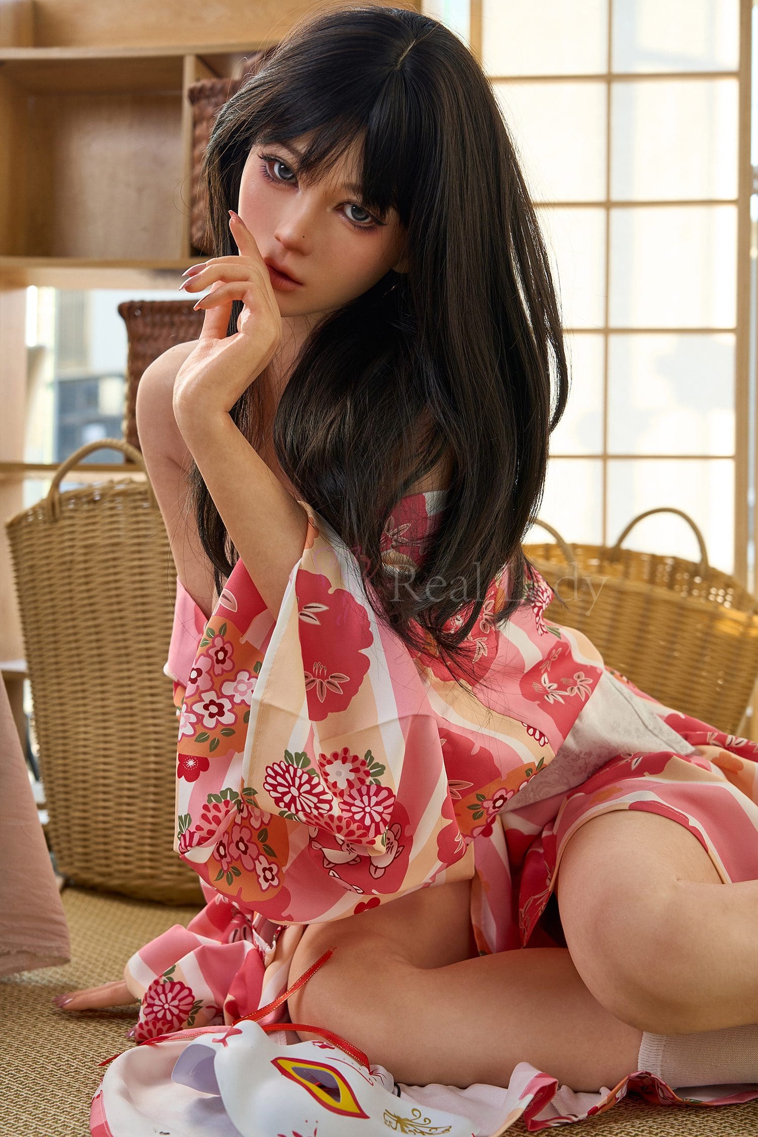 Real Lady 150 Cm Silicone Sex Doll Head R6 Kagura Silky Cream - Image 37