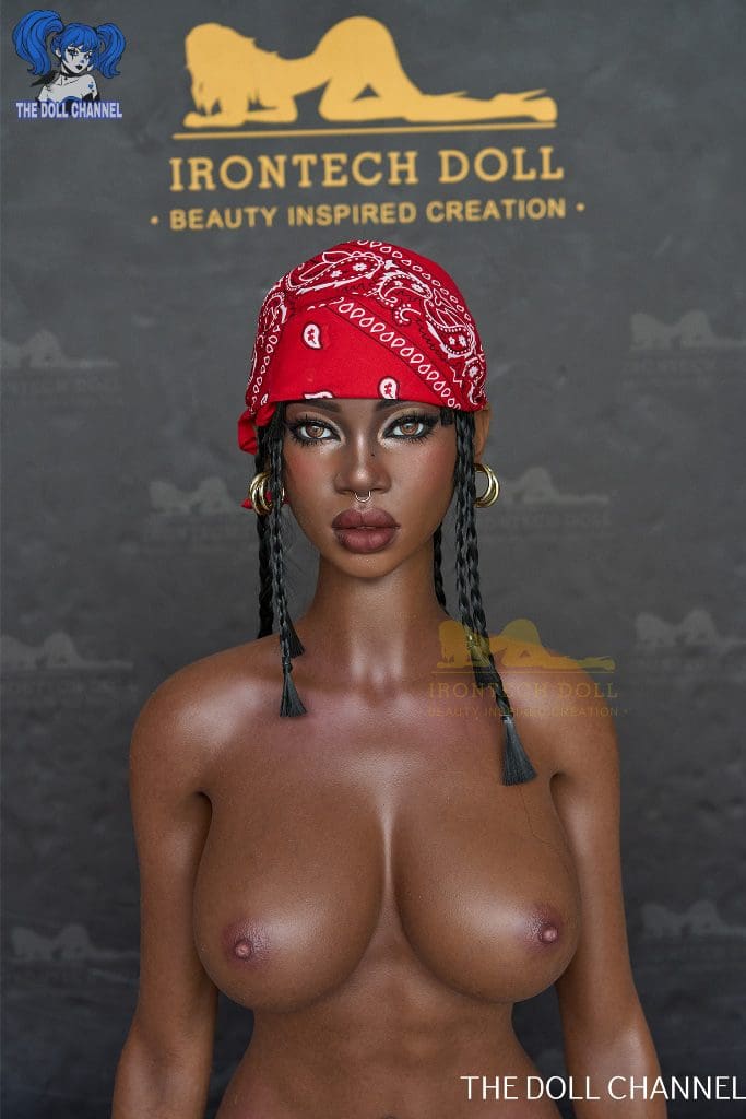 Irontech Doll Silicone 161 Cm F Cup S33 Penny (Black) - Image 4
