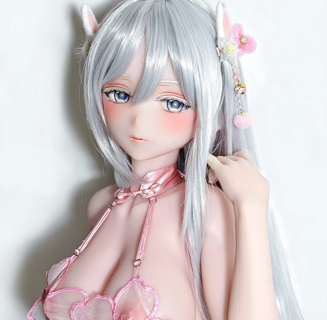 ElsaBabe Doll 144 CM Platinum Silicone Sex Doll AHR027 Kaneda Shio-Antidote