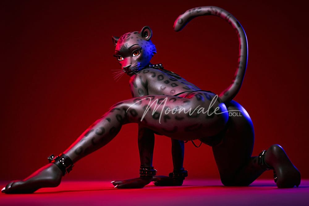 Moonvale Doll 165 cm ( 5.41’ ) - Full Silicone - Sexy Anime Furry Girl Black Panther Realistic Big Breasts Sex Doll - Velara - Image 26