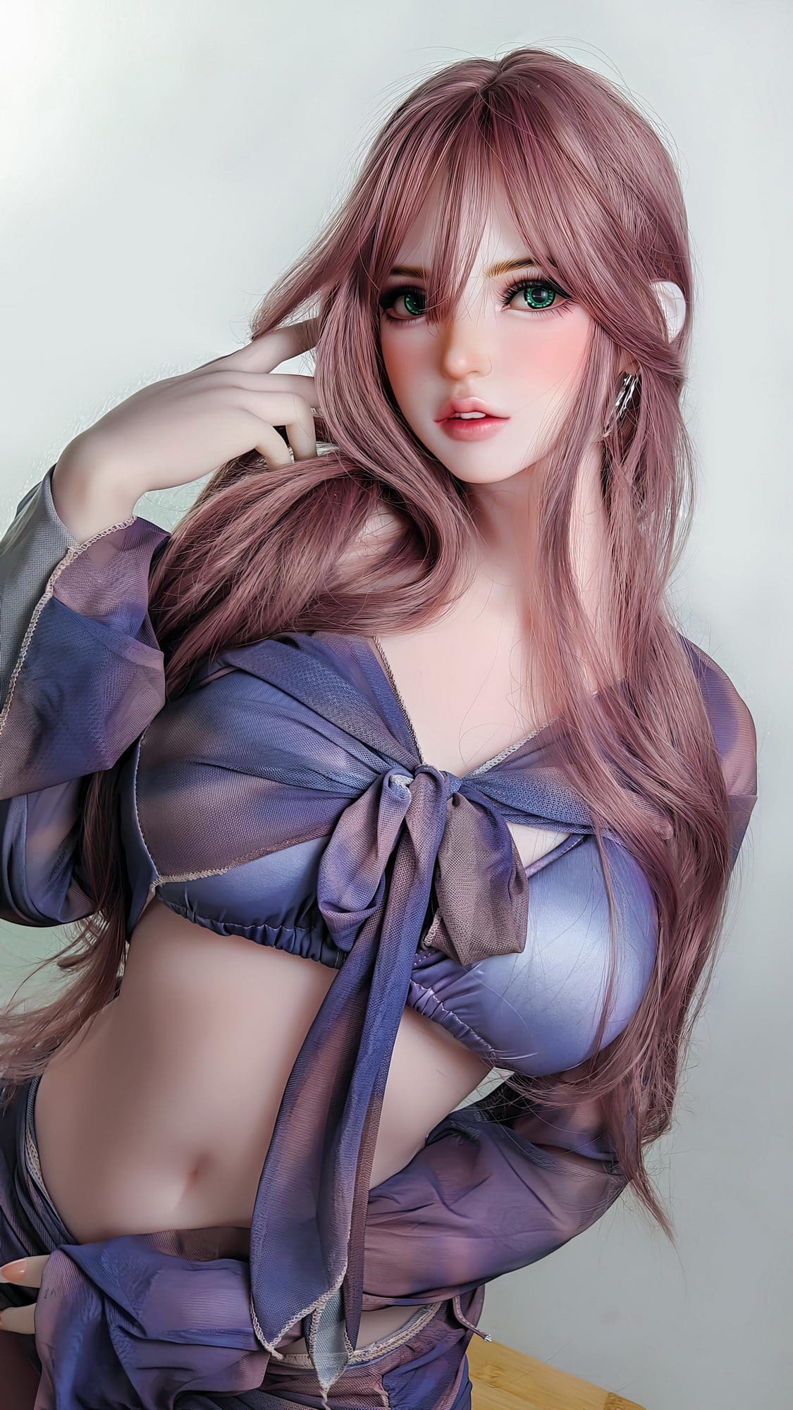Elsa Babe 150 cm M Silicone Sex Doll Pink HB045 Mizuki Izumi - Image 3
