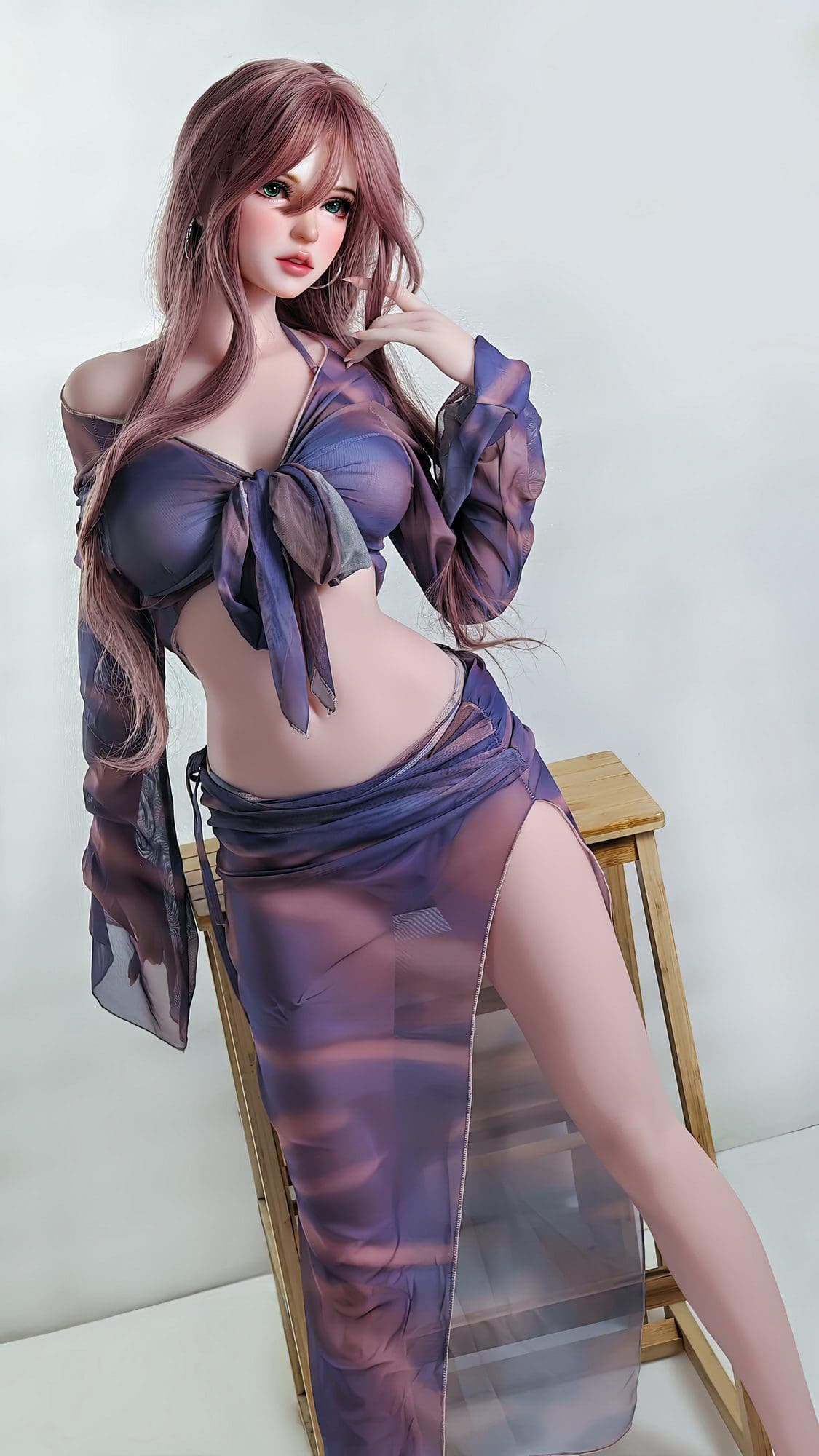 Elsa Babe 150 cm M Silicone Sex Doll Pink HB045 Mizuki Izumi - Image 10