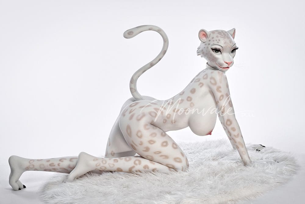 Moonvale Doll 165 cm ( 5.41’ ) - Full Silicone - Sexy Anime Furry Girl White Panther Realistic Big Breasts Sex Doll - Velara - Image 29
