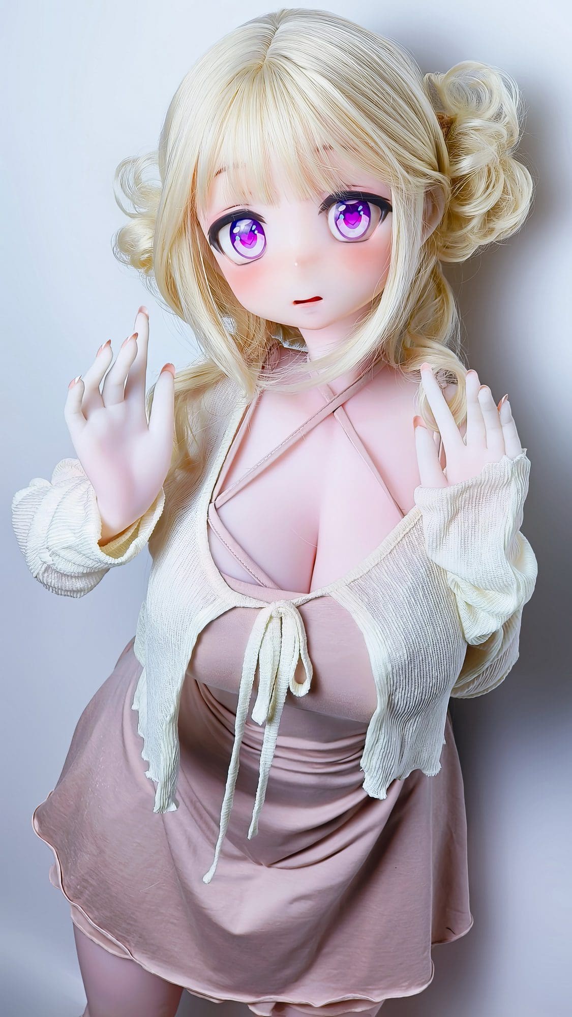 Elsa Babe Doll 151 CM L Platinum Silicone Sex Doll RAD040 Seino Lemon - Image 3