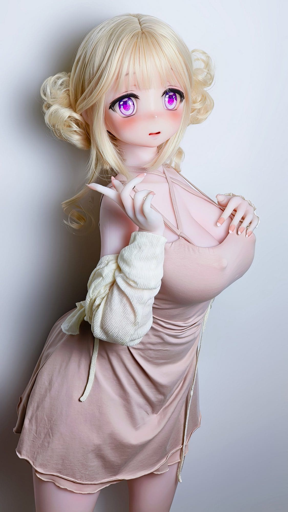 Elsa Babe Doll 151 CM L Platinum Silicone Sex Doll RAD040 Seino Lemon - Image 7