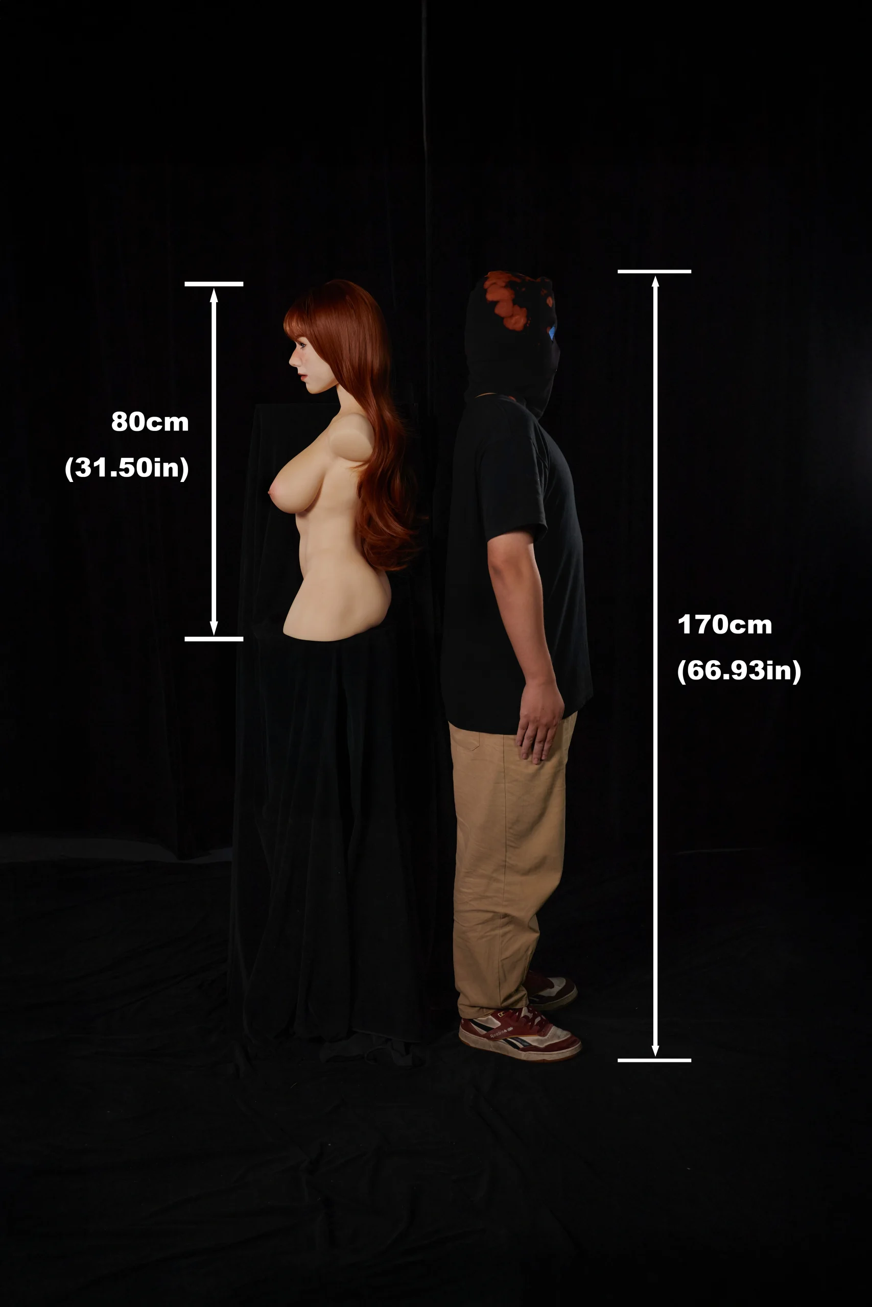 Climax 80 Cm F-Cup ULW 663# Silicone Torso - Image 7