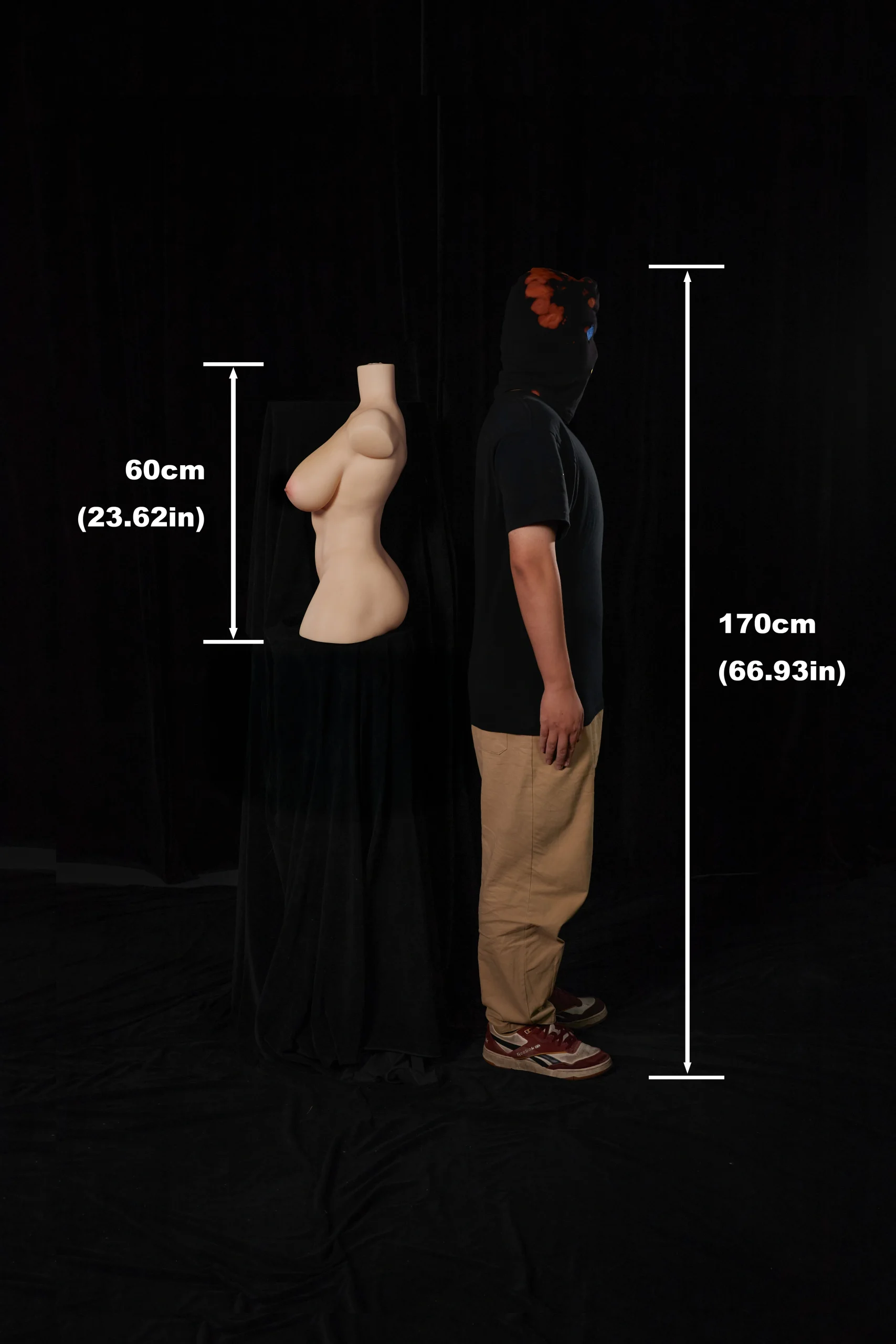 Climax 60 Cm F-Cup ULW 663# Silicone Torso - Image 13