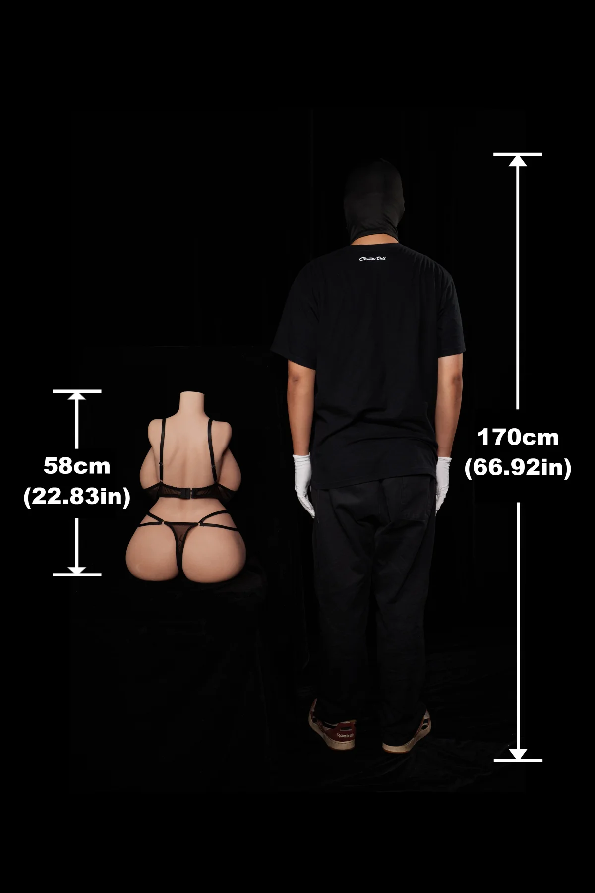 Climax 58 Cm I-Cup ULW PW-U58 Silicone Torso - Image 7