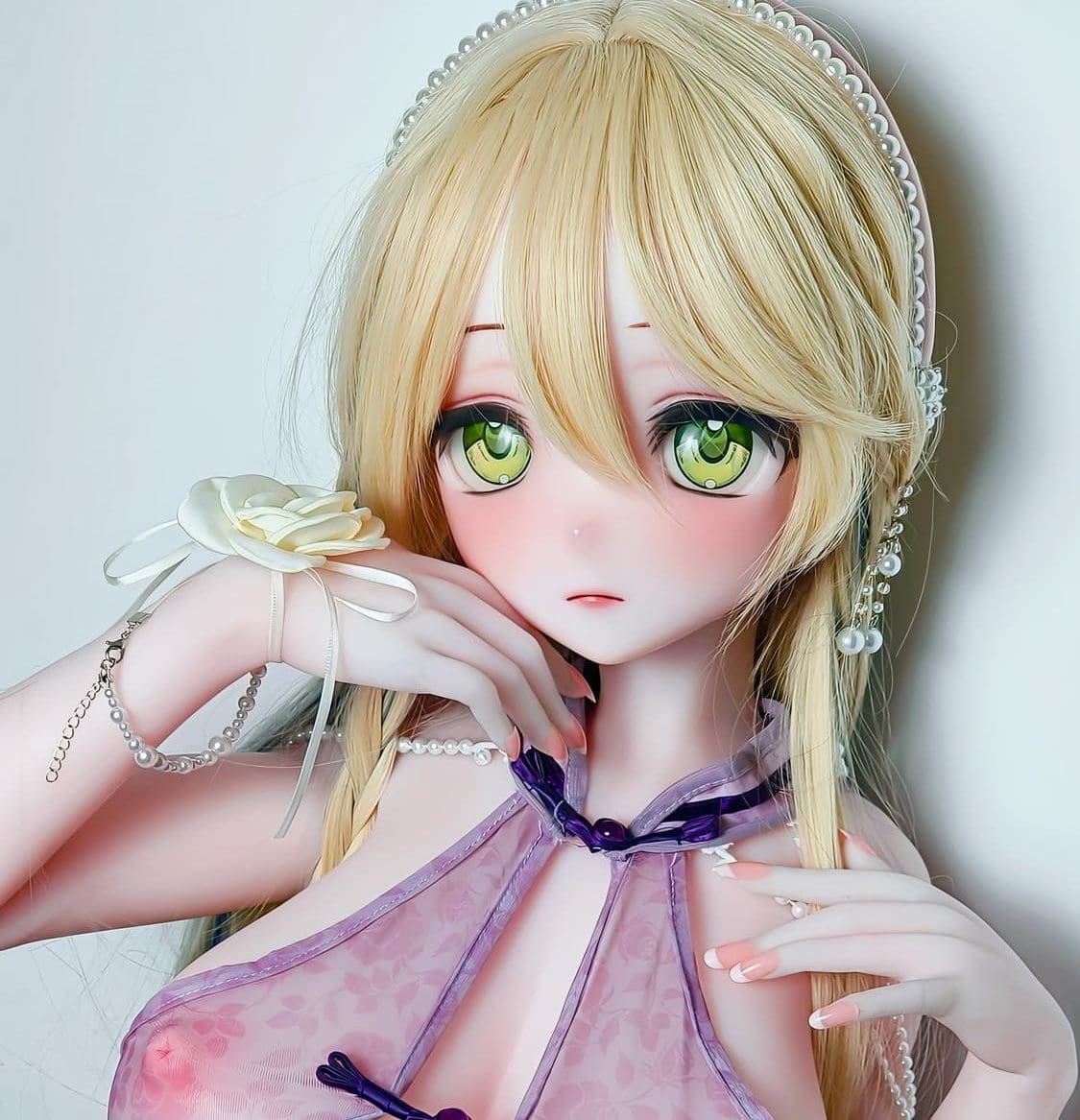 Elsa Babe Doll 151 CM L Platinum Silicone Sex Doll RAD055 Izumi Rika