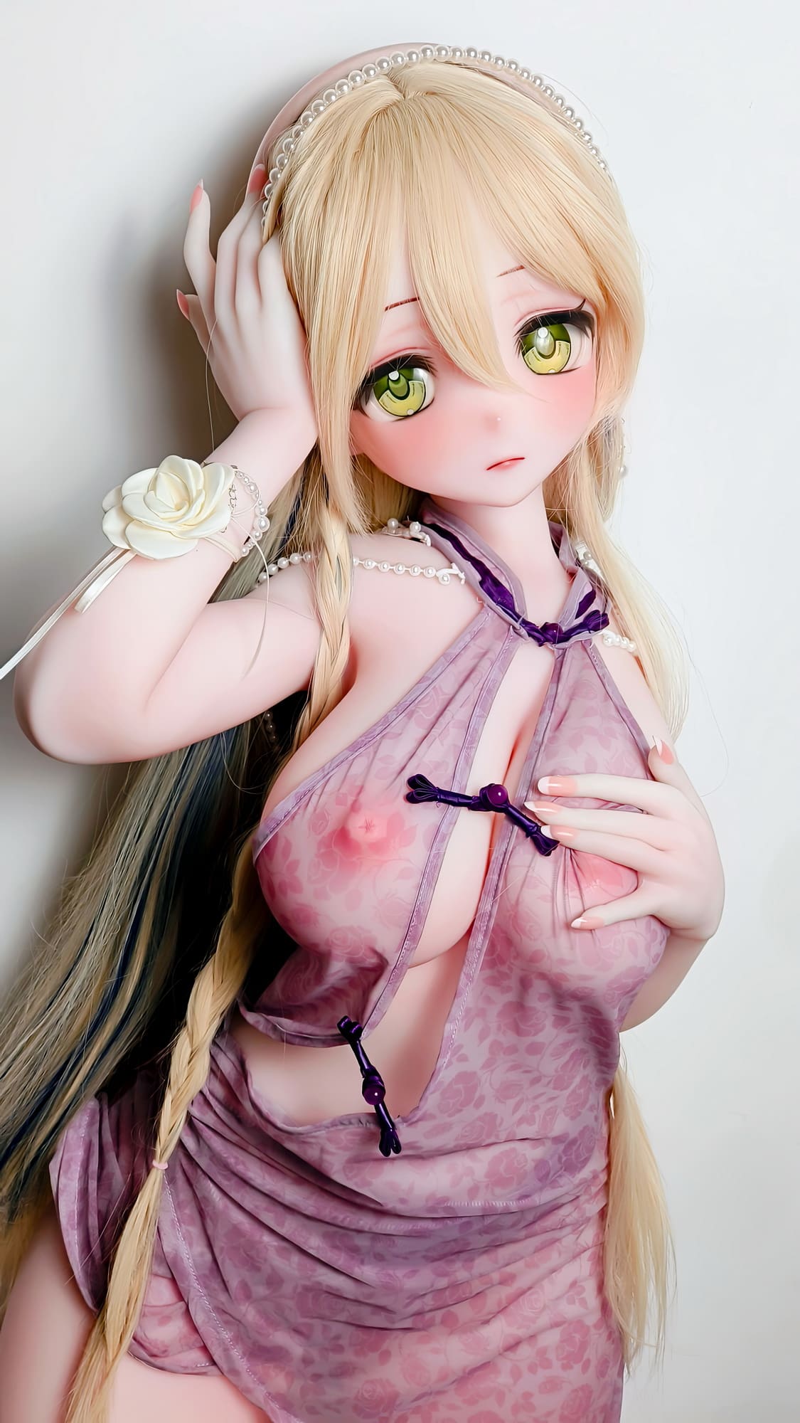 Elsa Babe Doll 151 CM L Platinum Silicone Sex Doll RAD055 Izumi Rika - Image 3