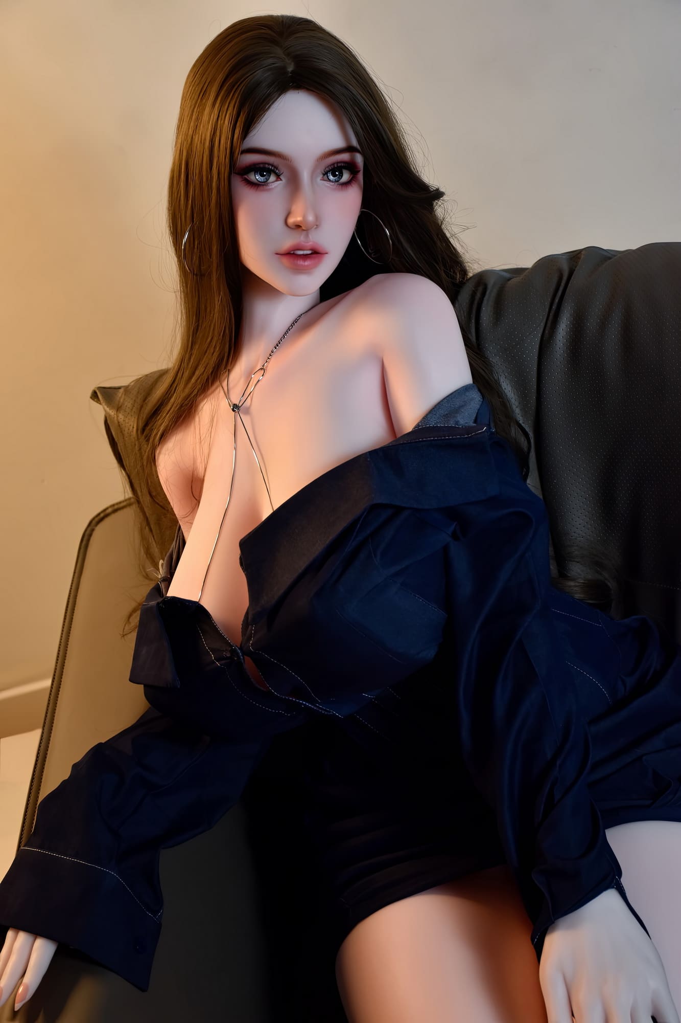 Elsa Babe Doll 157 CM Platinum Silicone Sex Doll RHC029 Lily Young - Image 7