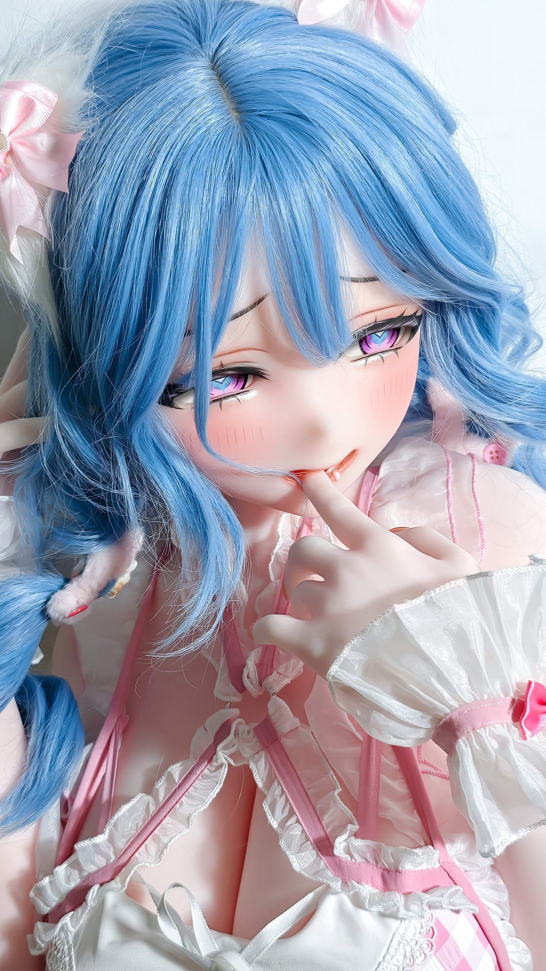 Elsa Babe Doll 157 CM Platinum Silicone Sex Doll AHRC040 Monelle Kogetsu - Image 5