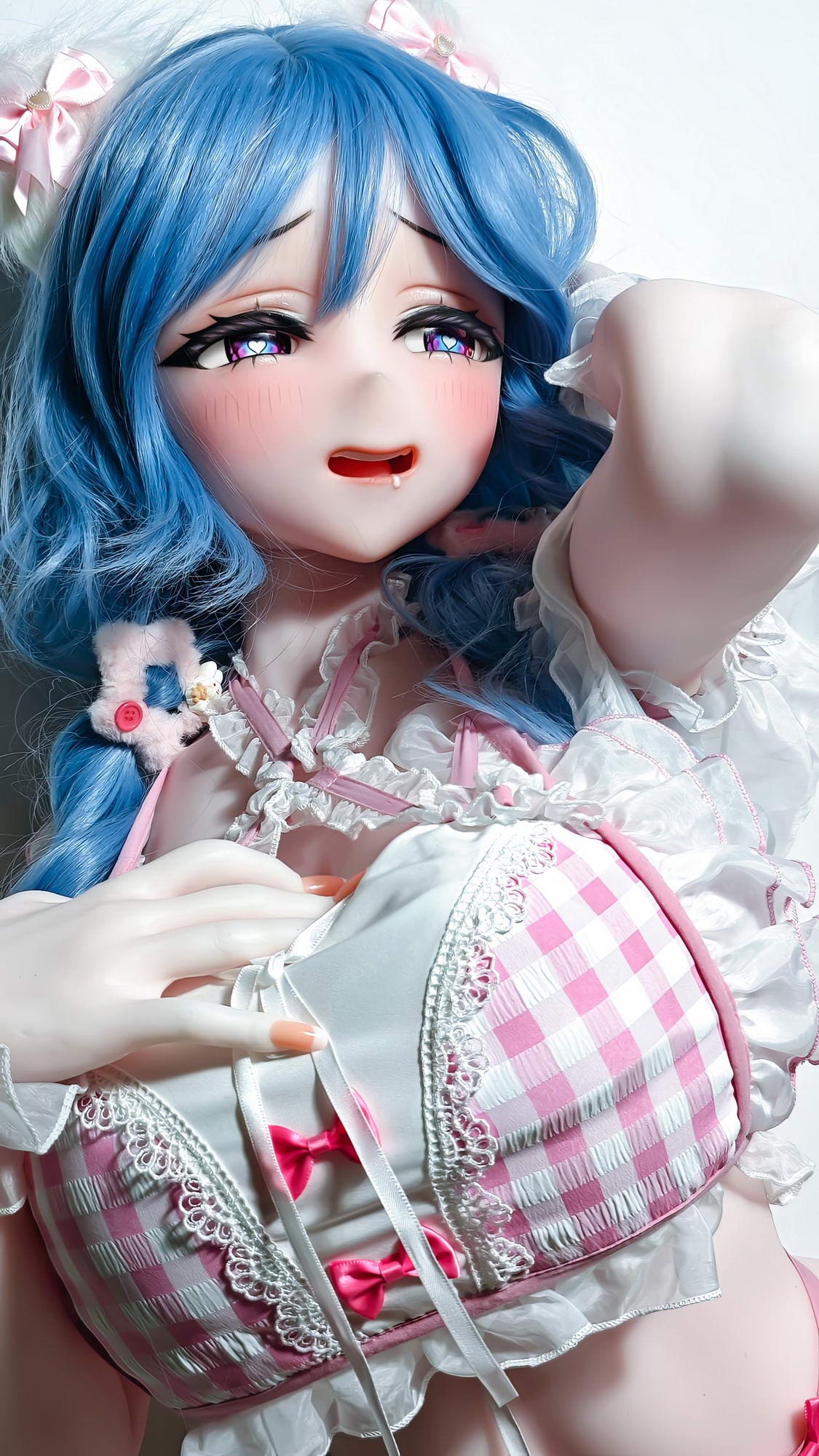 Elsa Babe Doll 157 CM Platinum Silicone Sex Doll AHRC040 Monelle Kogetsu - Image 11