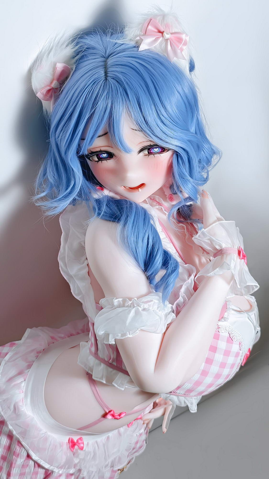 Elsa Babe Doll 157 CM Platinum Silicone Sex Doll AHRC040 Monelle Kogetsu - Image 13