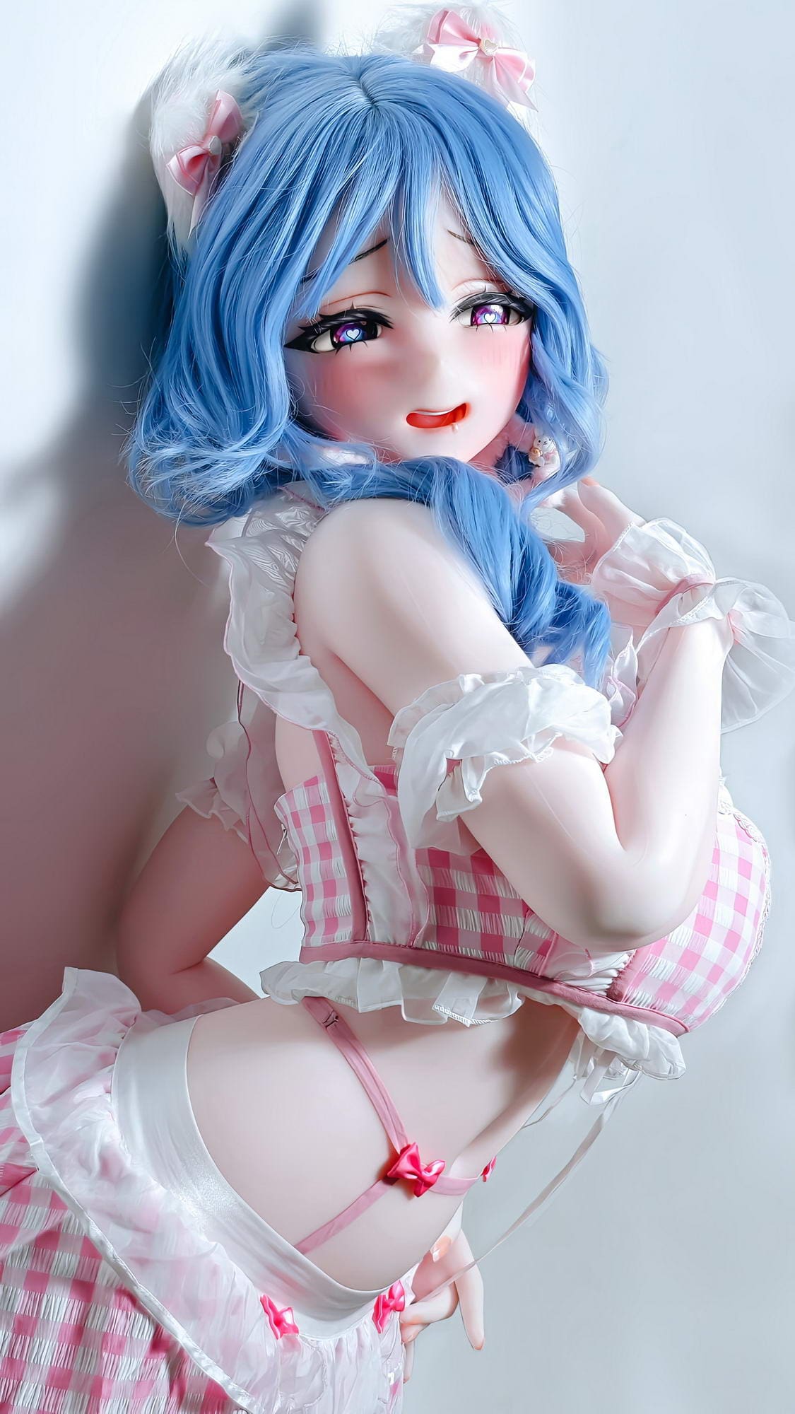 Elsa Babe Doll 157 CM Platinum Silicone Sex Doll AHRC040 Monelle Kogetsu - Image 6