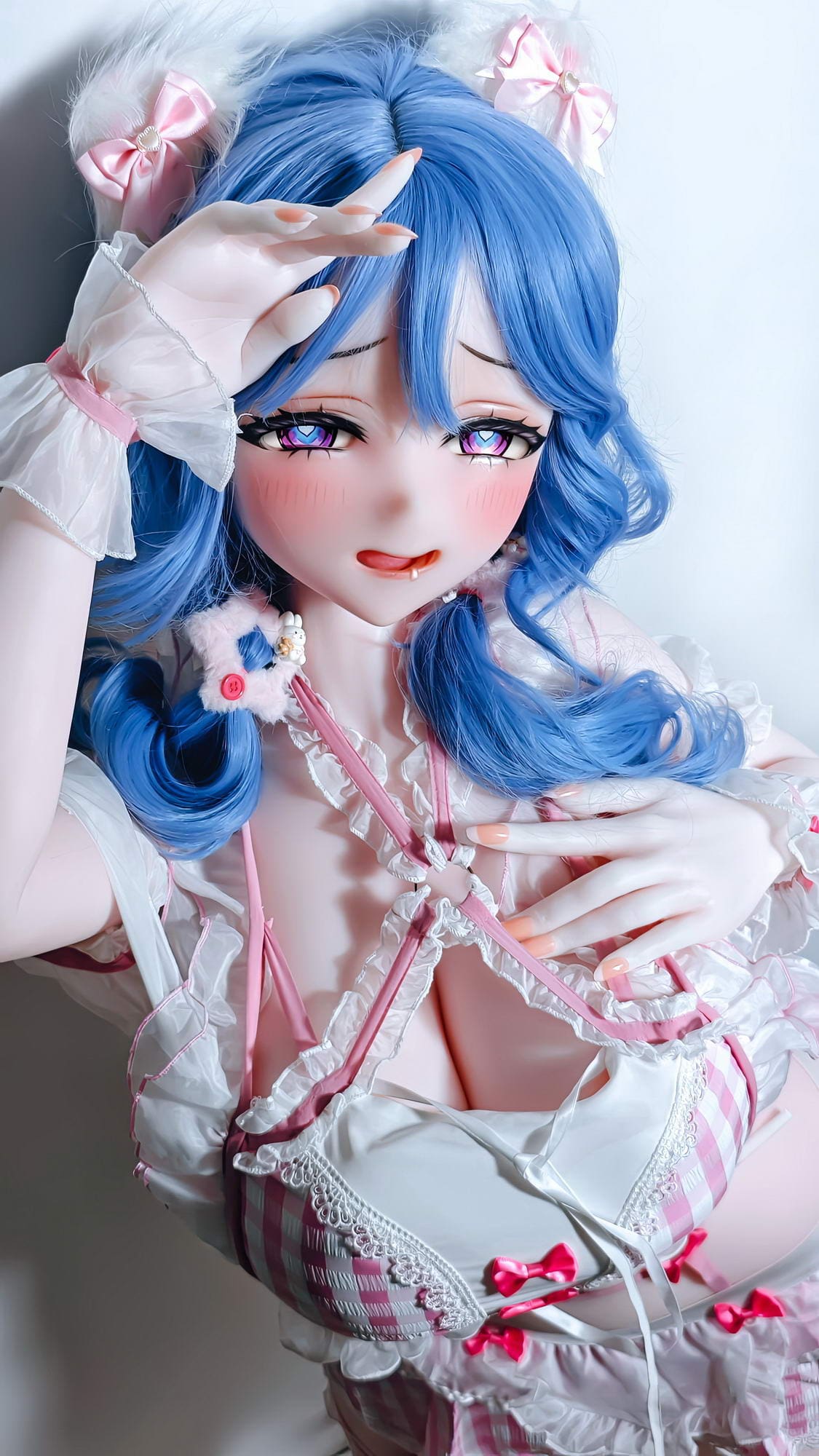Elsa Babe Doll 157 CM Platinum Silicone Sex Doll AHRC040 Monelle Kogetsu - Image 14