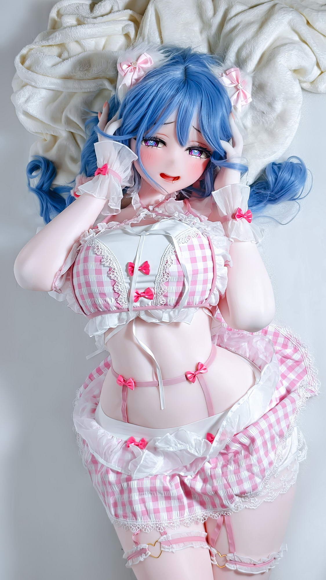 Elsa Babe Doll 157 CM Platinum Silicone Sex Doll AHRC040 Monelle Kogetsu - Image 12