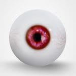 Cerise Eyes with Veins