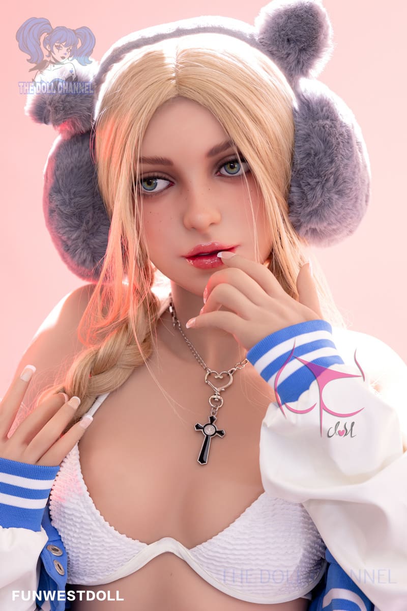 In Stock Funwest Sex Doll 159 A Cup Natural Skin Eudora - Image 11