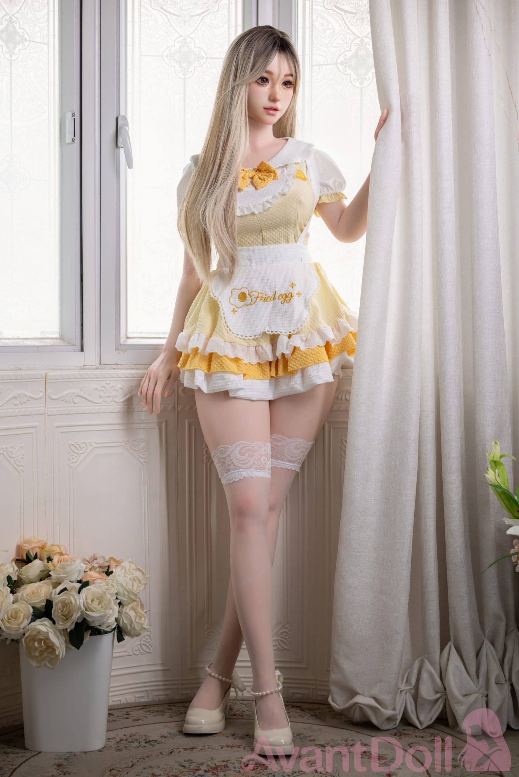 Avant Doll 165 cm F cup Full Silicone ROS Head Sue (White) - Image 20