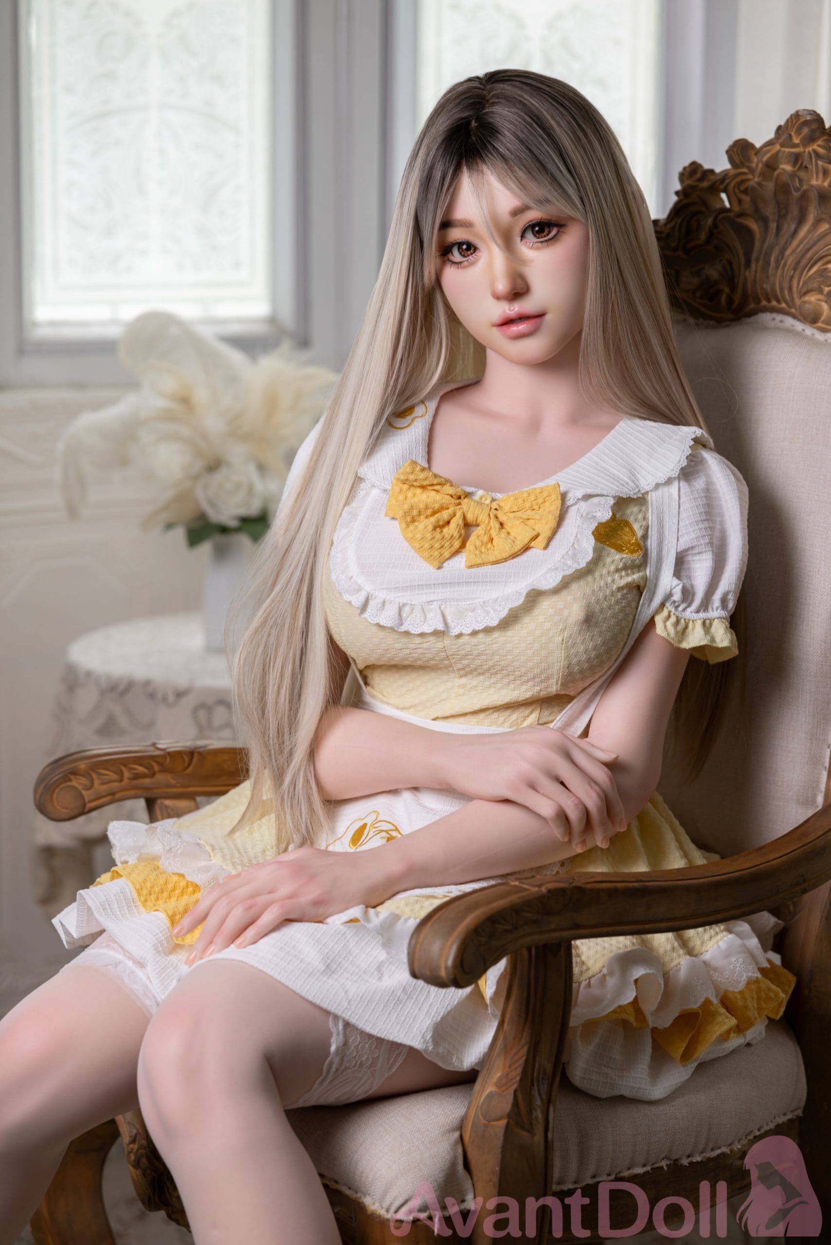 Avant Doll 165 cm F cup Full Silicone ROS Head Sue (White) - Image 23