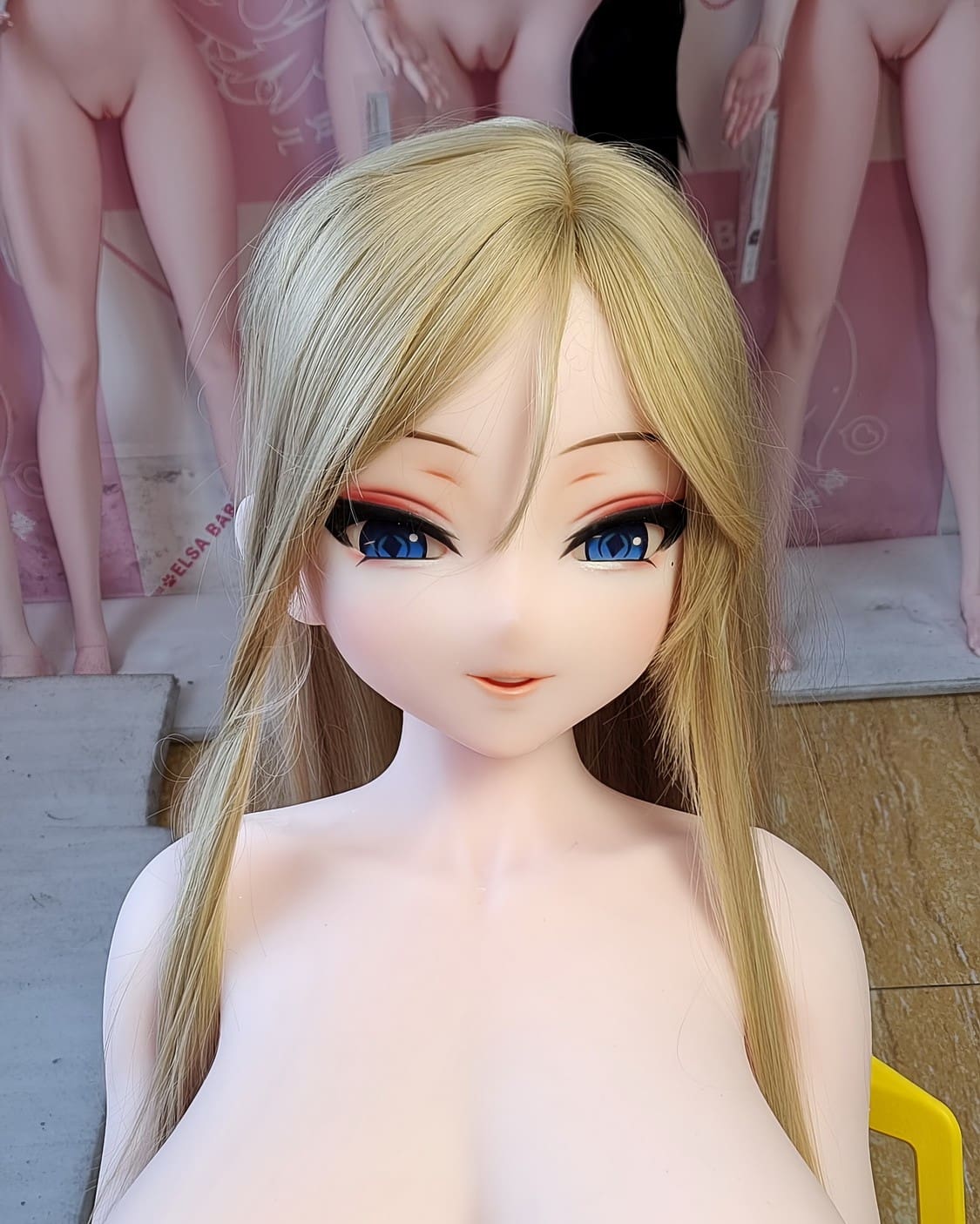 Elsa Babe Doll 83 CM Platinum Silicone Sex Doll TORSO RAHC017 Kira Chiyuk