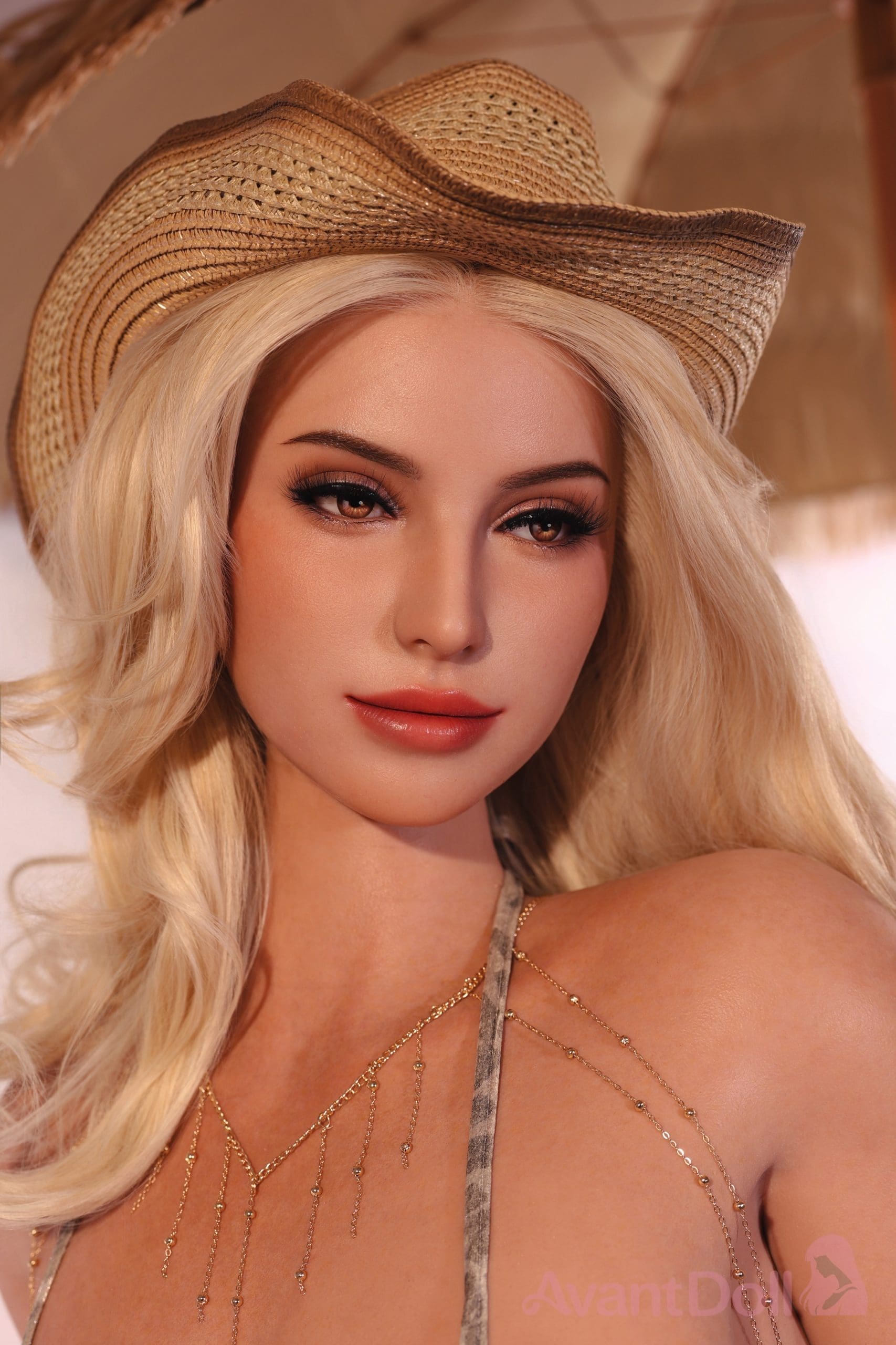 Avant Doll 170 cm G cup Full Silicone ROS Head Catalina (Wheat) - Image 12