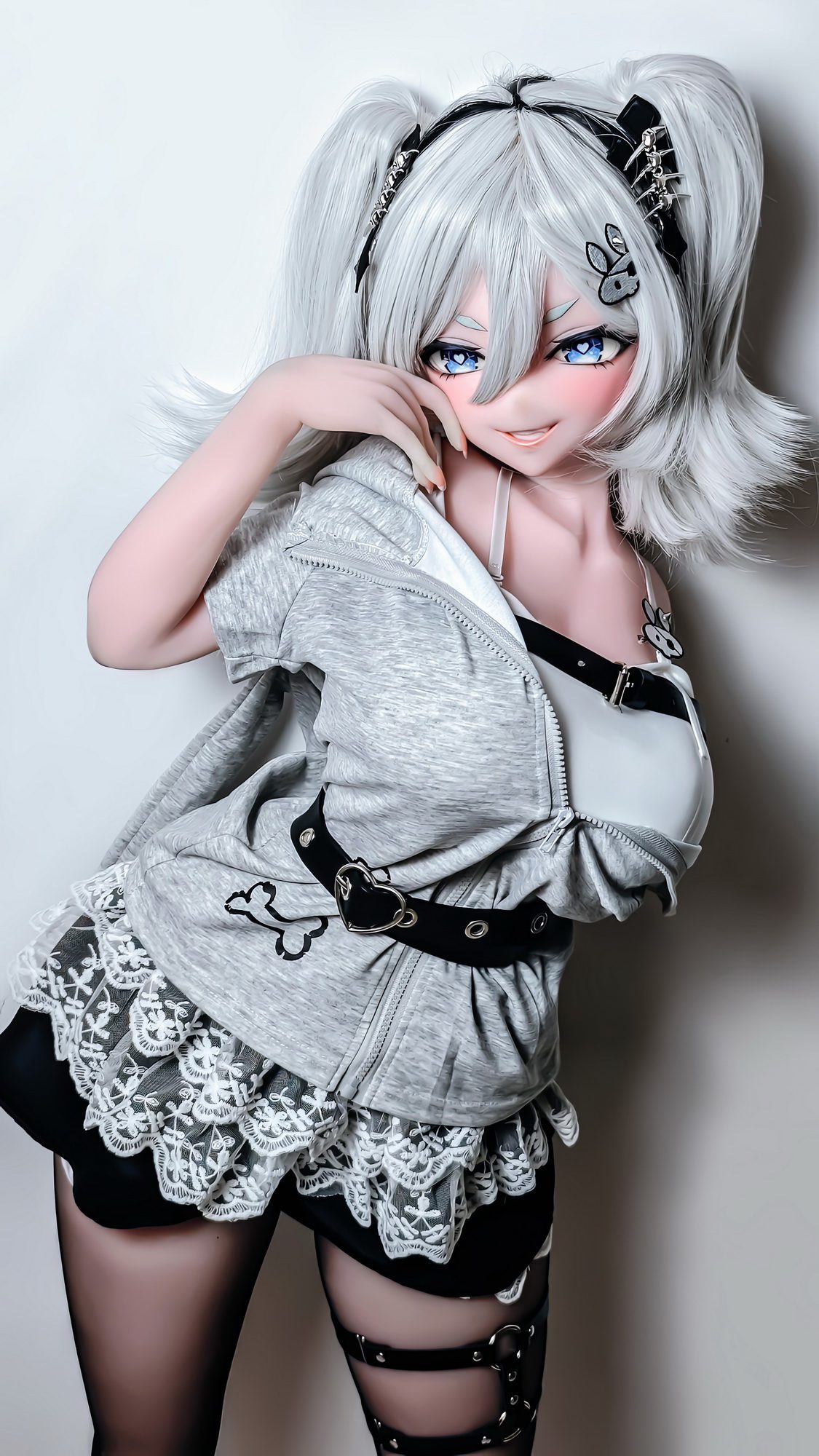 Elsa Babe Doll 151 CM L Platinum Silicone Sex Doll AHR041 Flonine - Image 3