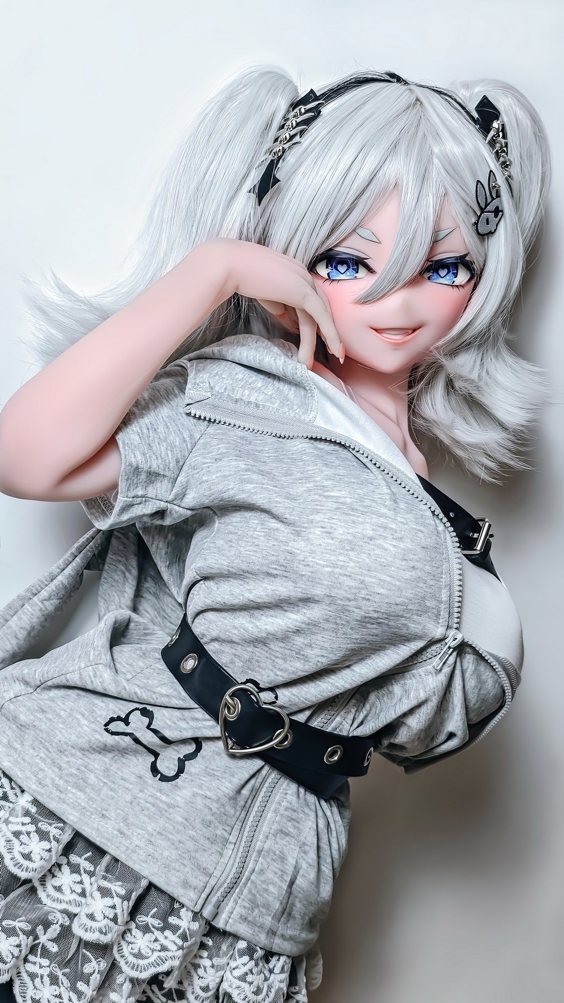 Elsa Babe Doll 151 CM L Platinum Silicone Sex Doll AHR041 Flonine - Image 4