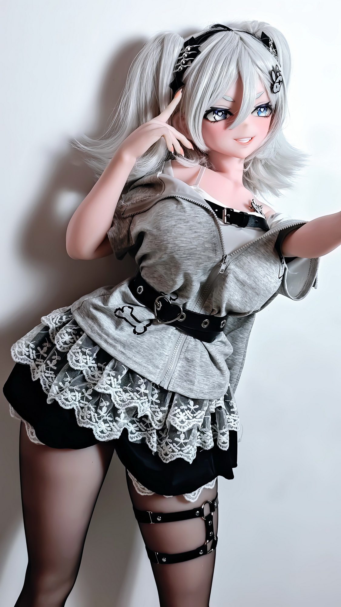 Elsa Babe Doll 151 CM L Platinum Silicone Sex Doll AHR041 Flonine - Image 8