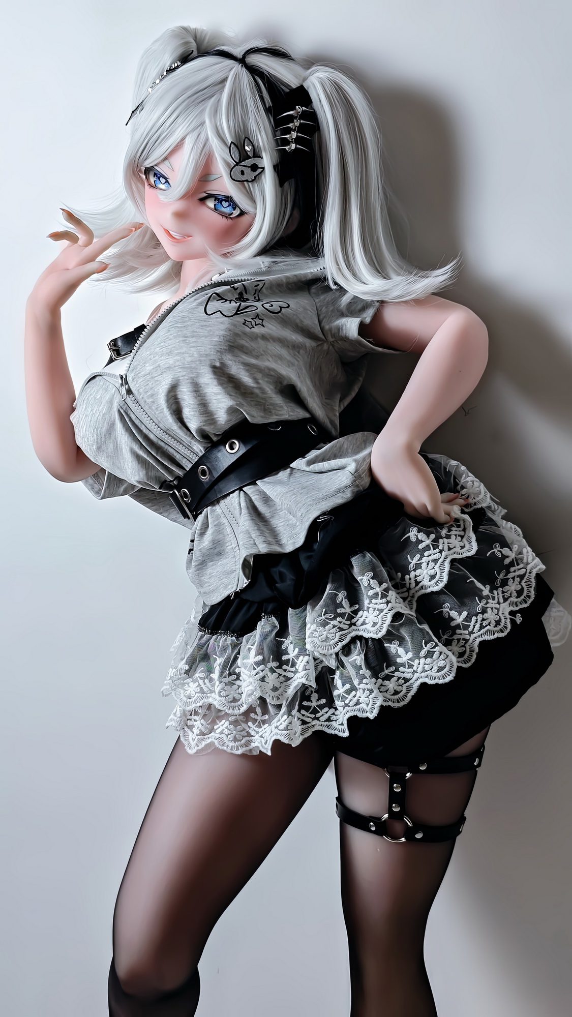 Elsa Babe Doll 151 CM L Platinum Silicone Sex Doll AHR041 Flonine - Image 12