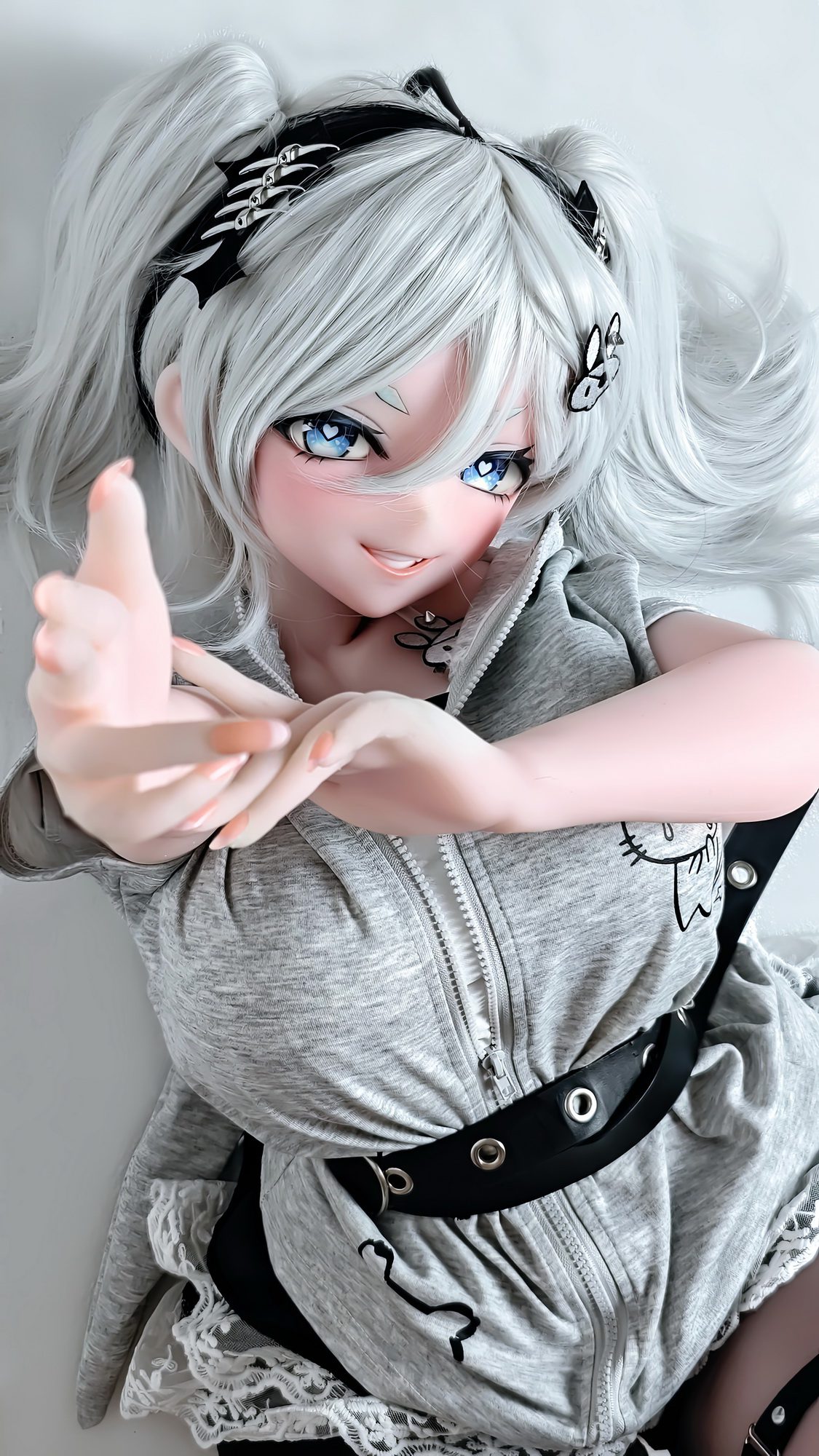 Elsa Babe Doll 151 CM L Platinum Silicone Sex Doll AHR041 Flonine - Image 14