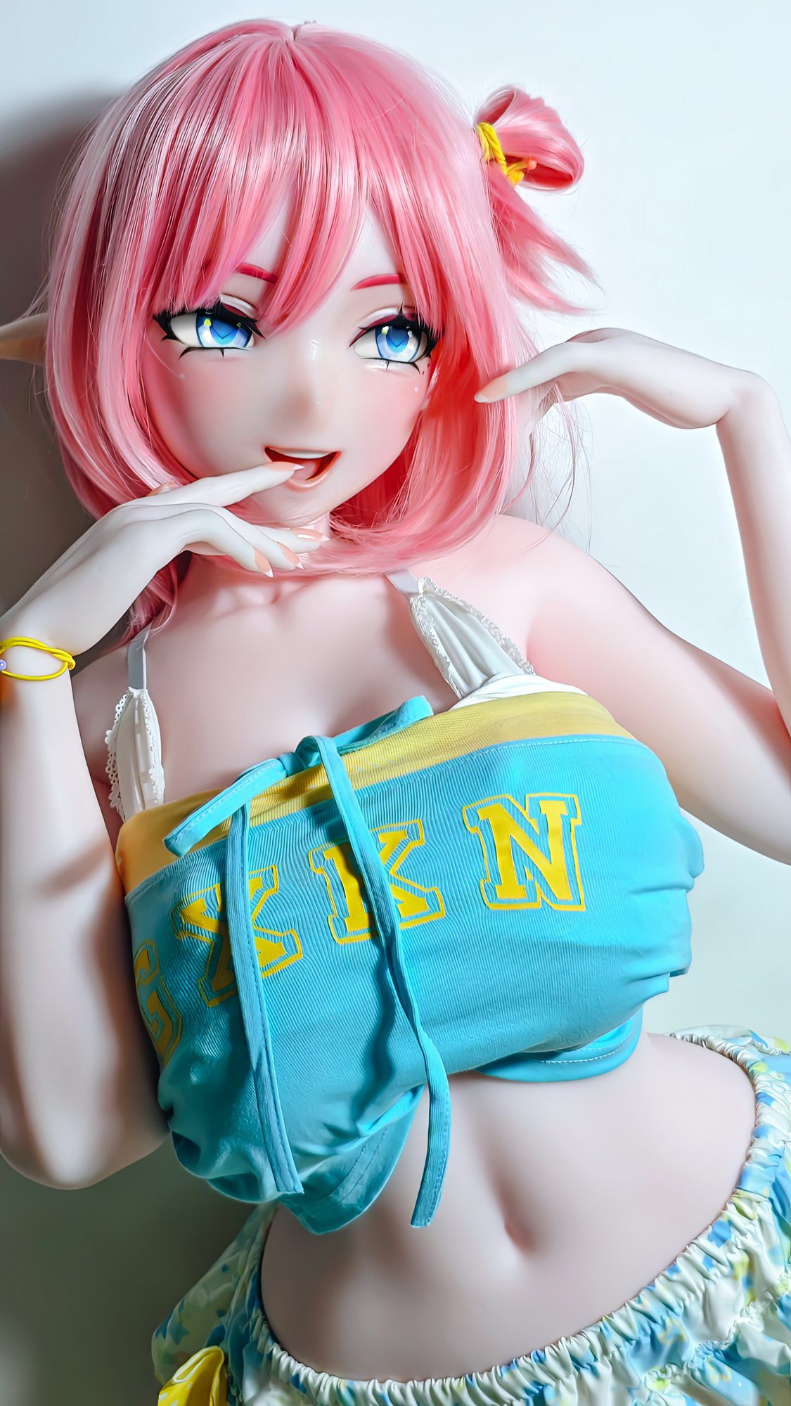 Elsa Babe Doll 157 CM Platinum Silicone Sex Doll AHRC022 Natsuike Mai - Image 2