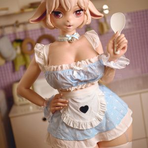 Moonvale Doll 160 cm Full Silicone White Anime Furry Girl Realistic Sex Doll Aurelia