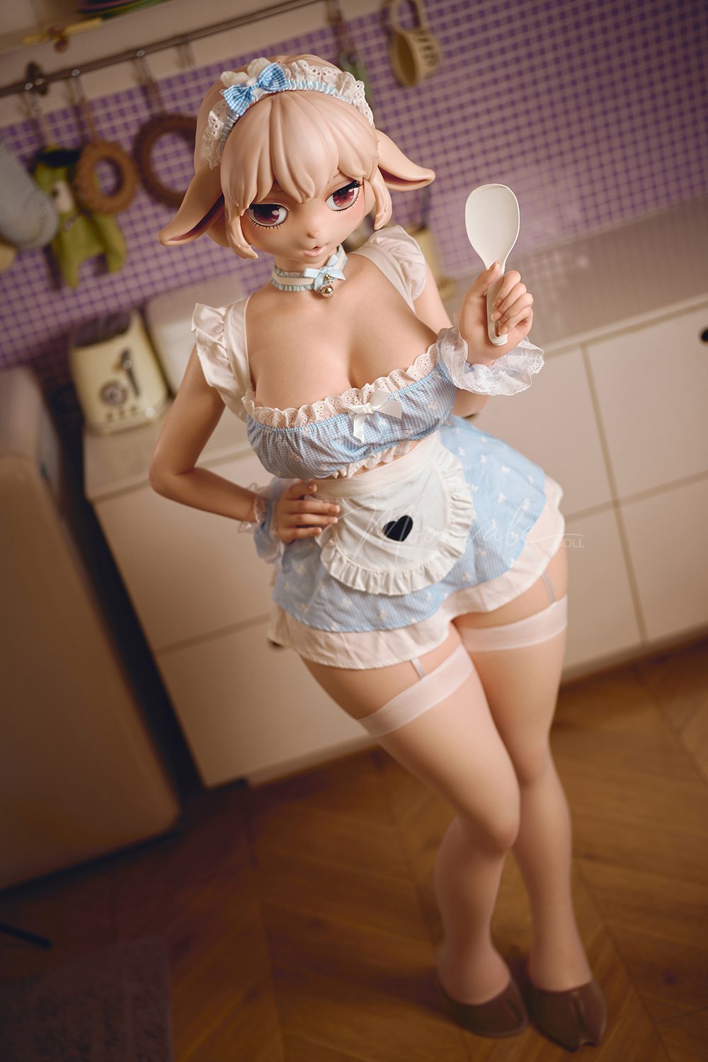 Moonvale Doll 160 cm Full Silicone White Anime Furry Girl Realistic Sex Doll Aurelia - Image 3